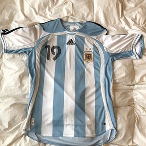 Lionel Messi Adidas Argentina National Team Soccer Jersey
